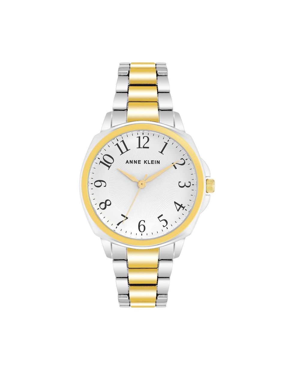 Les métaux Anne Klein Two-Tone Cushion Bracelet Watch   | DQR-1904000